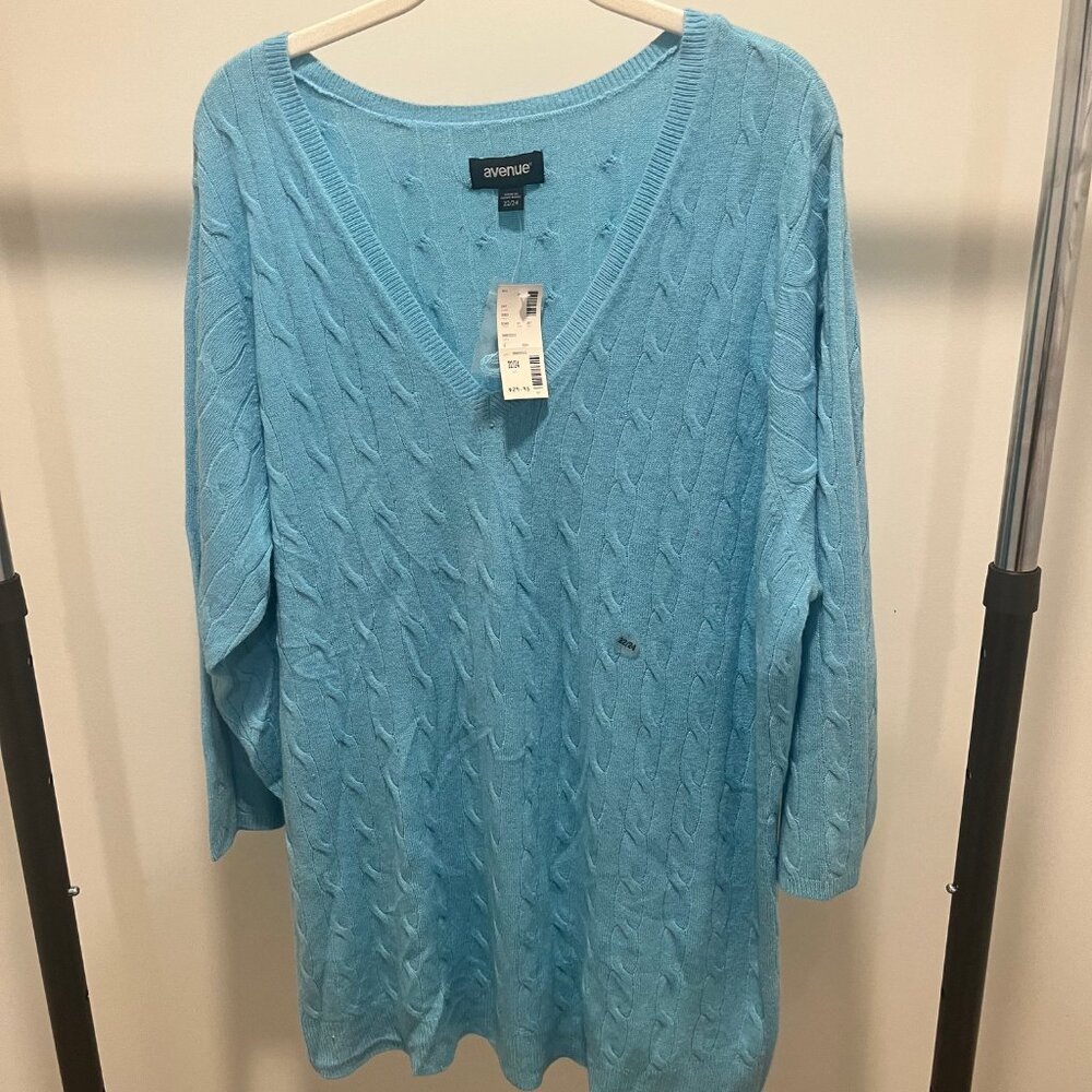 Light Blue Sweater size 22/24
